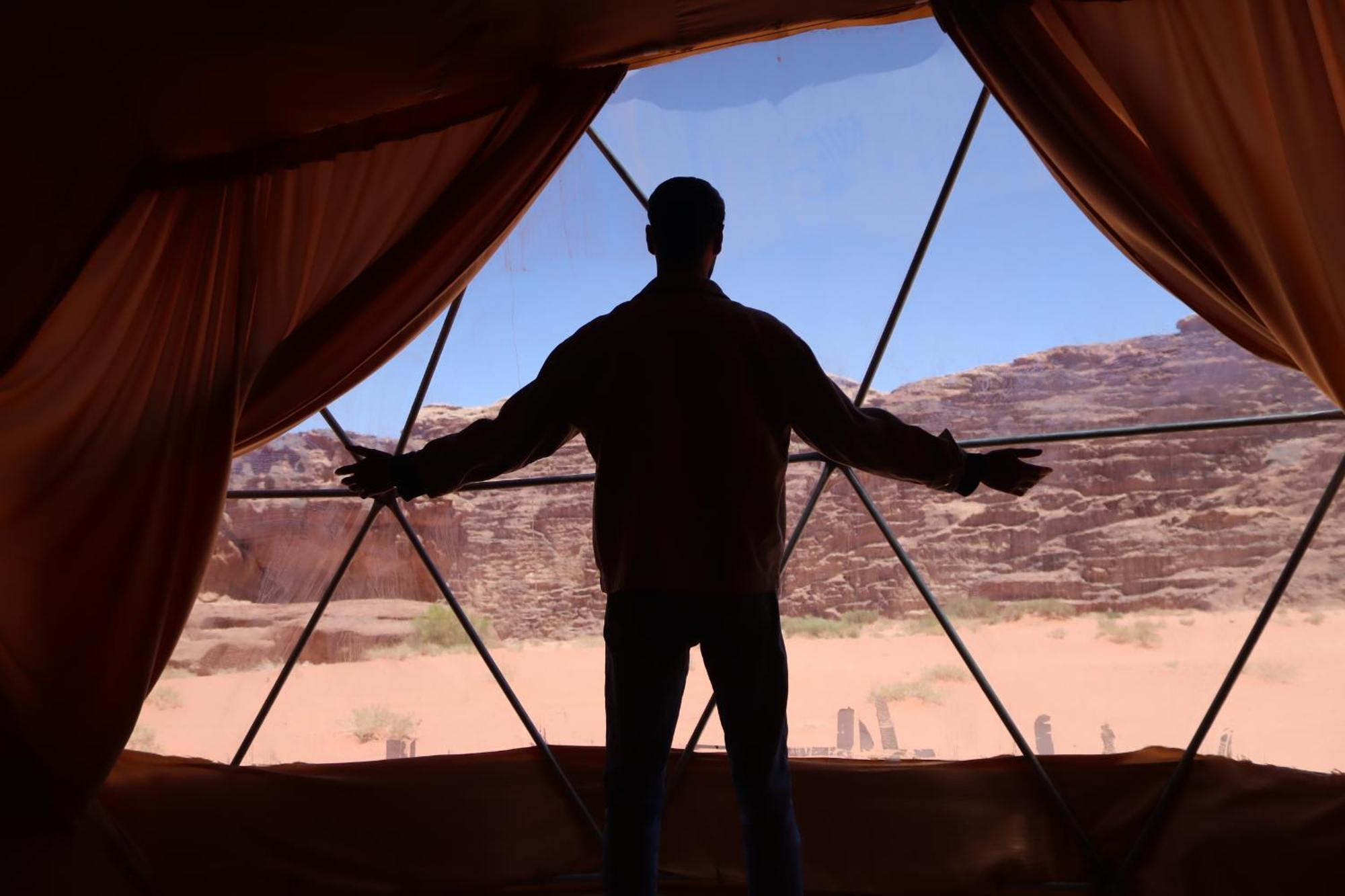 Wadi Rum Bubble Camp & Tour المظهر الخارجي الصورة