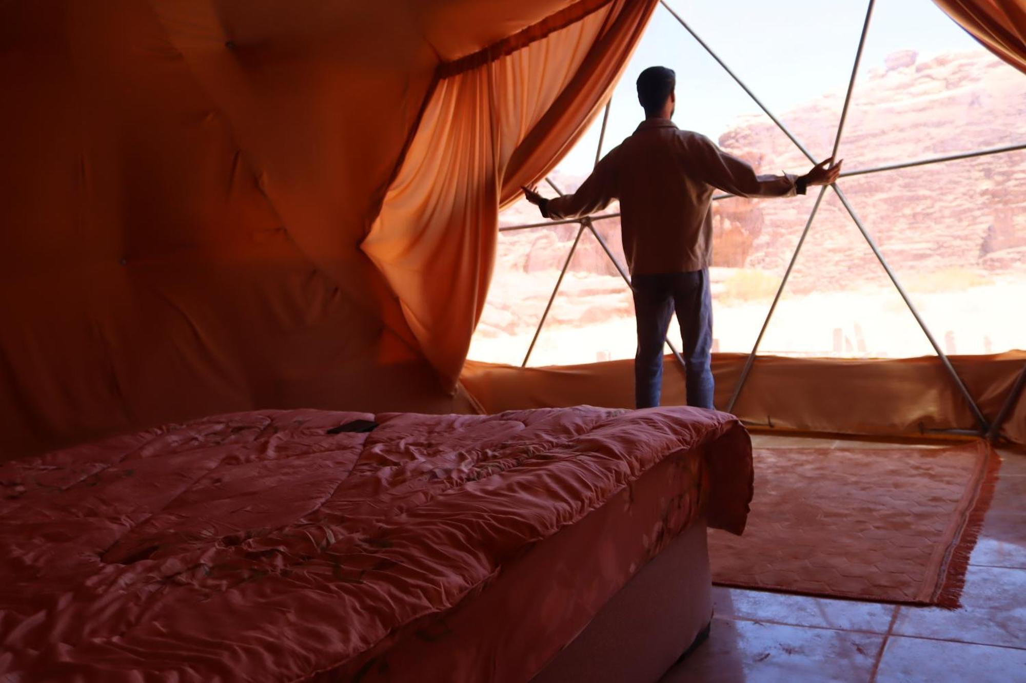 Wadi Rum Bubble Camp & Tour المظهر الخارجي الصورة