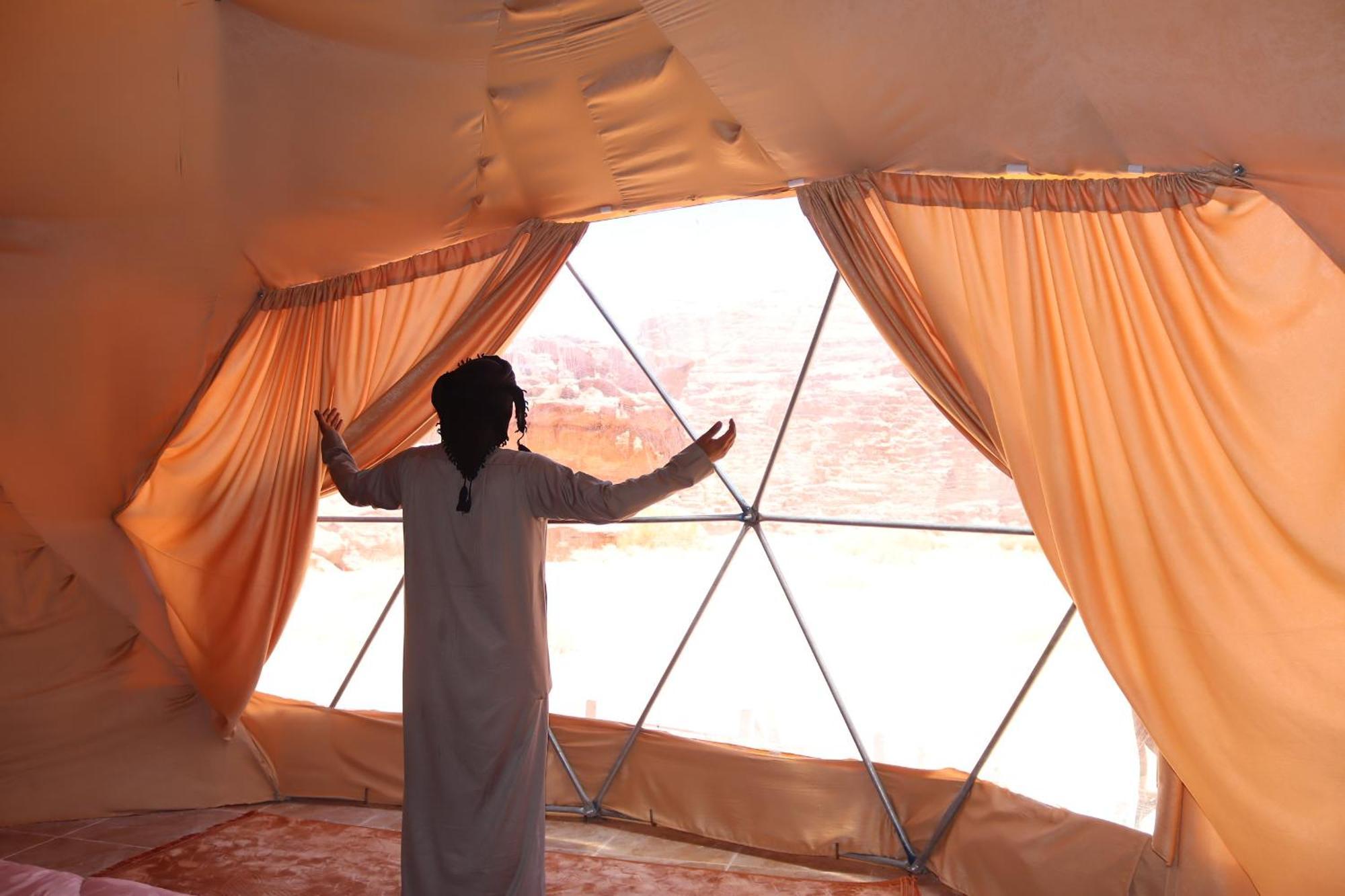 Wadi Rum Bubble Camp & Tour المظهر الخارجي الصورة